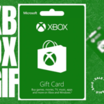 Green Microsoft Xbox gift card. The card features the Xbox logo and text stating it can be used to buy games, movies, TV, music, apps, and more on Xbox and Windows. The text "DIGITAL CODE" is displayed at the bottom.