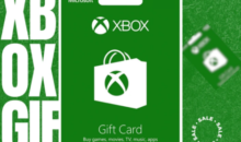 Green Microsoft Xbox gift card. The card features the Xbox logo and text stating it can be used to buy games, movies, TV, music, apps, and more on Xbox and Windows. The text "DIGITAL CODE" is displayed at the bottom.